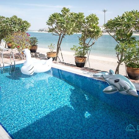 Dream Inn - Royal Palm Beach Villa Дубай Екстер'єр фото