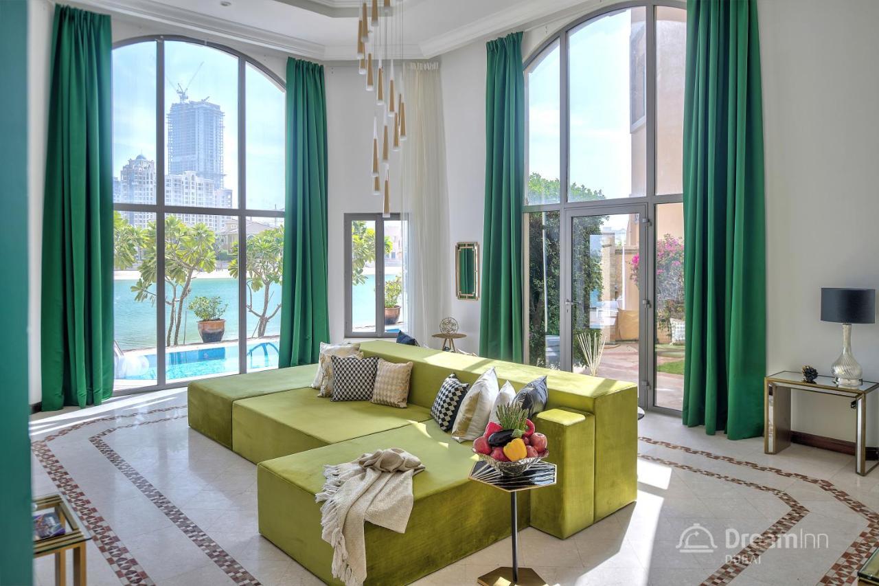 Dream Inn - Royal Palm Beach Villa Дубай Екстер'єр фото