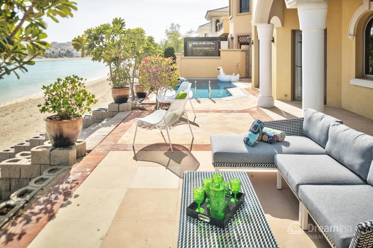 Dream Inn - Royal Palm Beach Villa Дубай Екстер'єр фото